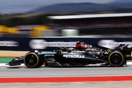 Hamilton ends F1 podium drought with third in Spain