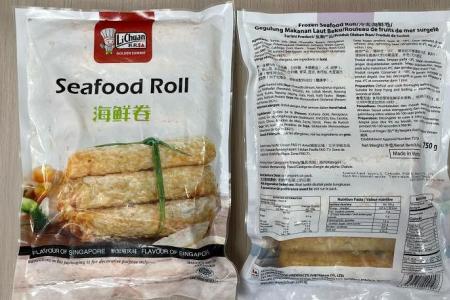 SFA recalls seafood roll from Vietnam