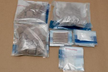 7 S’poreans arrested, 2.5kg of heroin among $319k of drugs seized