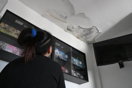 Serangoon residents fear for safety as ceiling leaks worsen