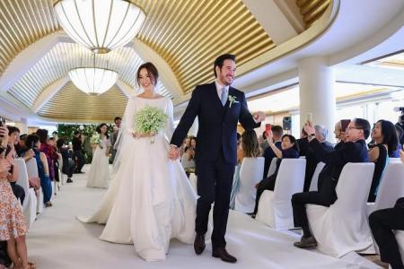 Actress Rebecca Lim says her wedding was “just perfect”