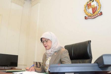 President Halimah Yacob will not run for second term in upcoming election