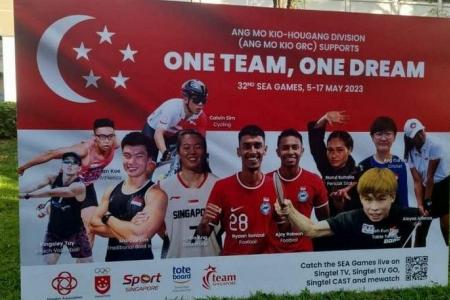 SportSG apologises for mixing up names of 2 athletes in SEA Games support banner