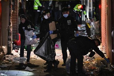 We were just trying to stay alive: Singaporean caught in Itaewon    crowd crush