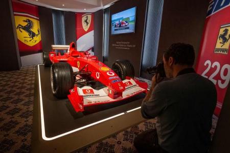 Formula One: Michael Schumacher's winning Ferrari up for auction