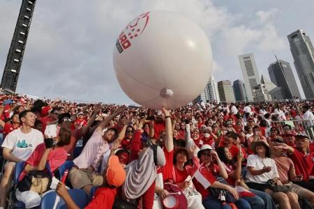 Stricter security measures in place around the Padang for National Day Parade