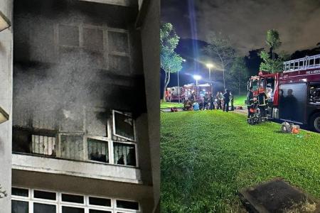 3 in hospital, 70 evacuated after Bukit Batok flat fire