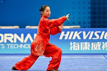 Singapore’s teenage taijiquan exponent Zeanne Law becomes world wushu champion