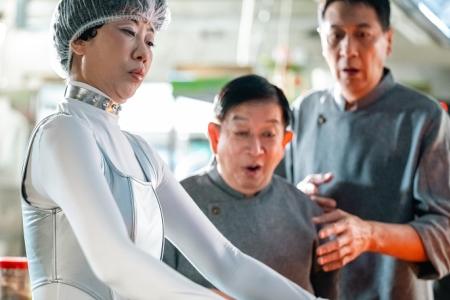 Patricia Mok embraces 'ugly' robot role in I Want To Be Boss