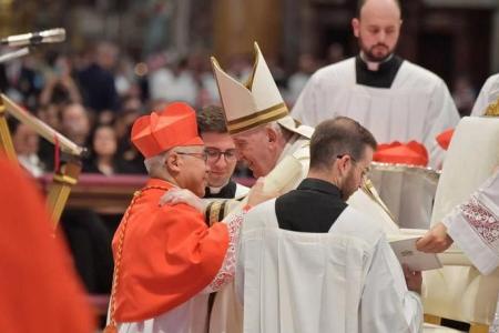 Singapore's first cardinal keen to promote religious harmony in region