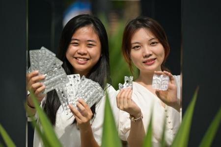 NUS students come up with recycling method for medicine strips