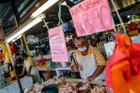 Chicken being sold at double the price in Malaysia