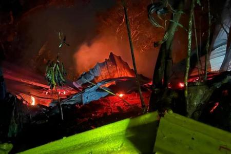 Malay shrines in Kusu Island blaze were built for a pious family