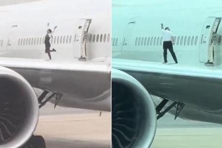 Swiss Airline crew members land themselves in trouble for taking photos on plane’s wing