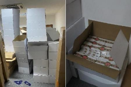 3 men arrested, over 4,000 cartons of duty-unpaid cigarettes seized by Singapore Customs