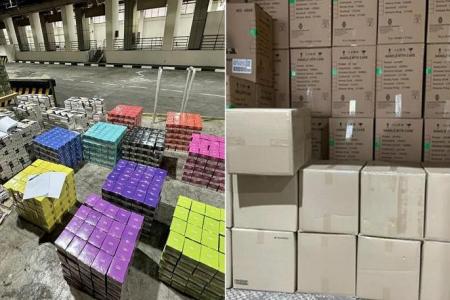 ICA foils bid to smuggle 20,000 e-vaporisers packed in snack boxes