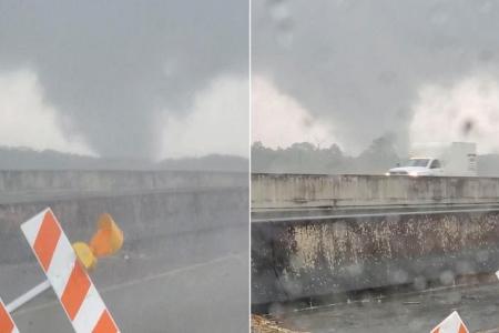 Tornadoes rage across US South, killing mother and son  