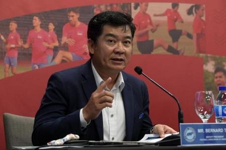 Deputy president Bernard Tan to lead FAS in the interim after Lim Kia Tong's death