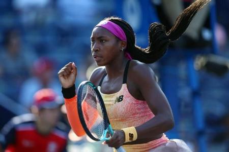 Gauff says she earned first pay cheque as Serena 'stunt double'