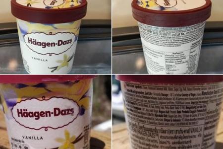 Haagen-Dazs vanilla ice cream from France recalled over presence of pesticide