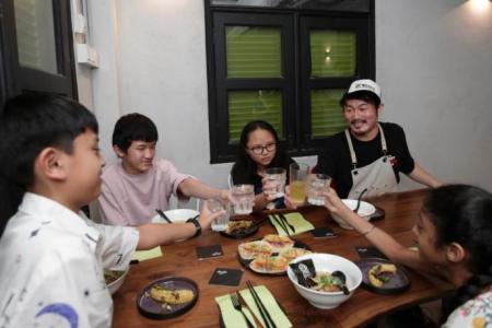 ST School Pocket Money Fund beneficiaries enjoy Japanese lunch treat