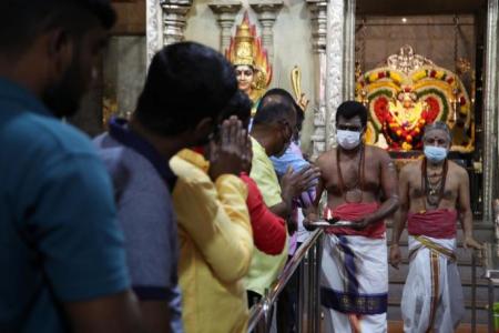 Hindus usher in Tamil New Year at temples and welcome easing of Covid-19 rules