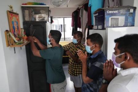 Deepavali a celebration of hope this year for migrant workers in dormitories