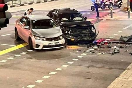 Two accidents in four days at junction of Hougang Ave 4 and Buangkok Green