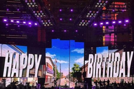 JJ Lin celebrates early 42nd birthday in HK with Charlene Choi