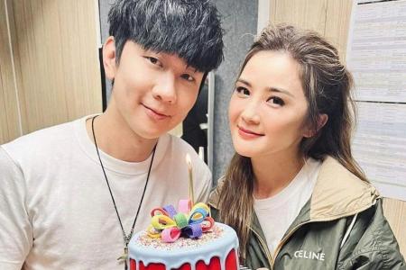 JJ Lin celebrates early 42nd birthday in HK with Charlene Choi