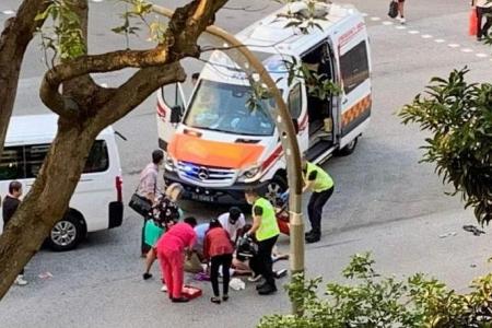 E-bike rider, 64, dies after accident with minibus in Hougang