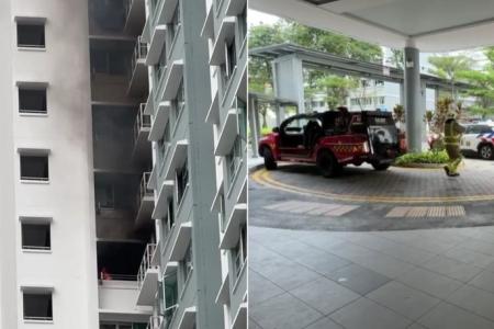 Quick action quells washing machine fire in Ang Mo Kio HDB