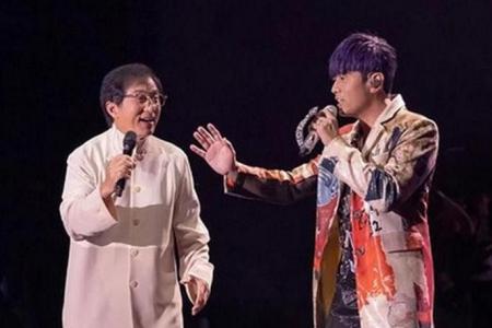 Singer Jay Chou invites superstar Jackie Chan as his special guest at China concert