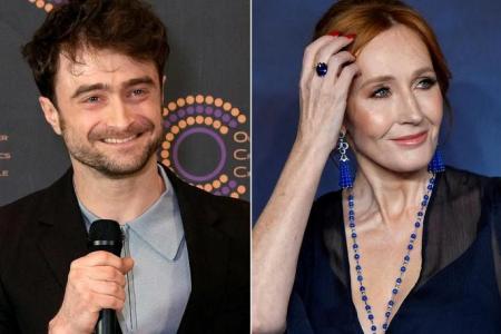 Radcliffe breaks silence on feud with Rowling