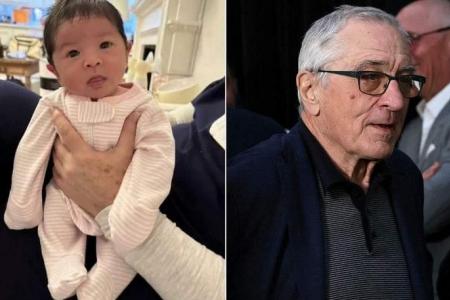 Actor Robert De Niro, 79, shares first photo of his new baby girl