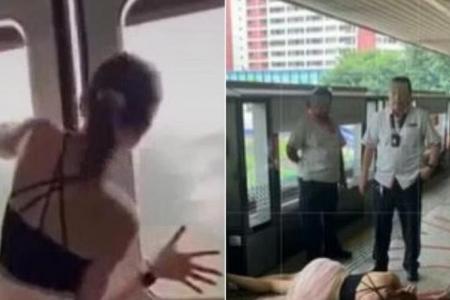 Man pulled open MRT train doors several times over two weeks after bipolar disorder relapse