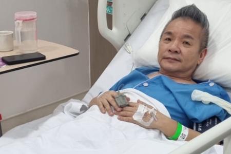 Actor-host Marcus Chin suffers heart attack during filming