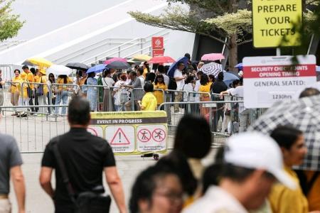 Security checks around National Stadium ahead of papal mass