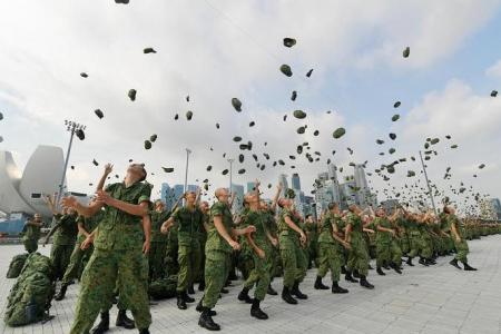 Floating platform hosts NS55 Parade before redevelopment