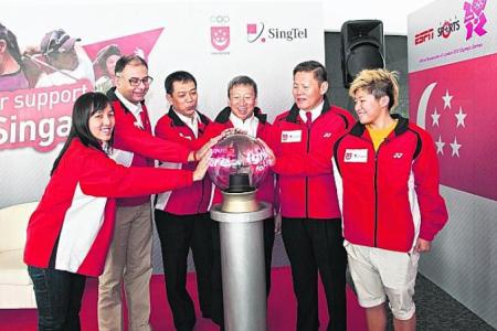 SINGTEL UP FOR THE 2015 GAMES