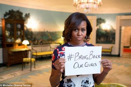 Kidnapped Nigerian girls: Angelina Jolie, Michelle Obama join the cause