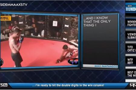 Amateur MMA fighter taps himself out to avoid hurting his opponent