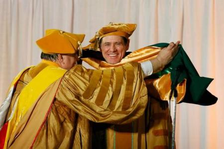 Jim Carrey Delivers Emotional Commencement Speech