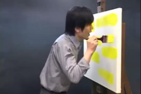 Hilarious video of the unknown art of scream painting