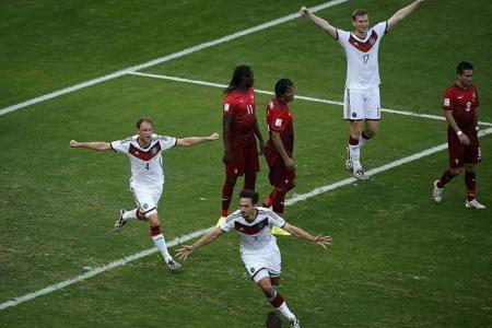 Germany thrash Ronaldo and Co. 4-0