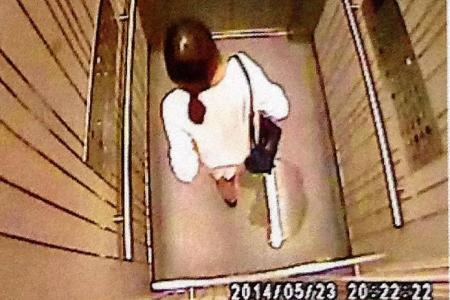 Woman peeing in Pinnacle lift caught on CCTV