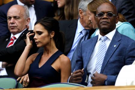 That awkward moment when Victoria Beckham met Samuel L. Jackson 