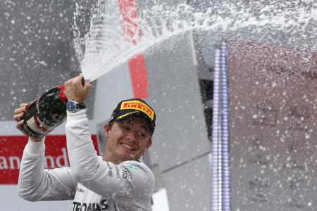 Rosberg cruises to victory in German Grand Prix