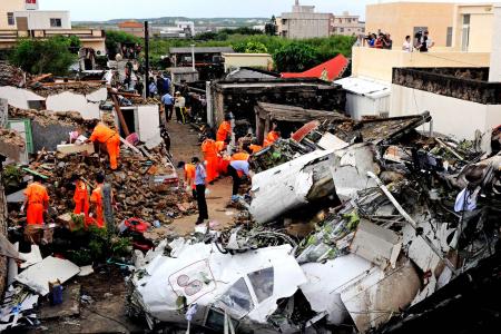 Why fly during typhoon, angry families ask after Taiwan crash