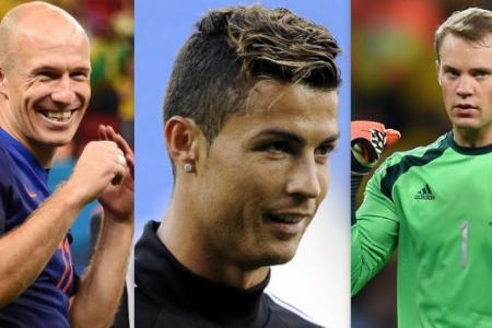 Neuer, Robben, Ronaldo up for UEFA award
